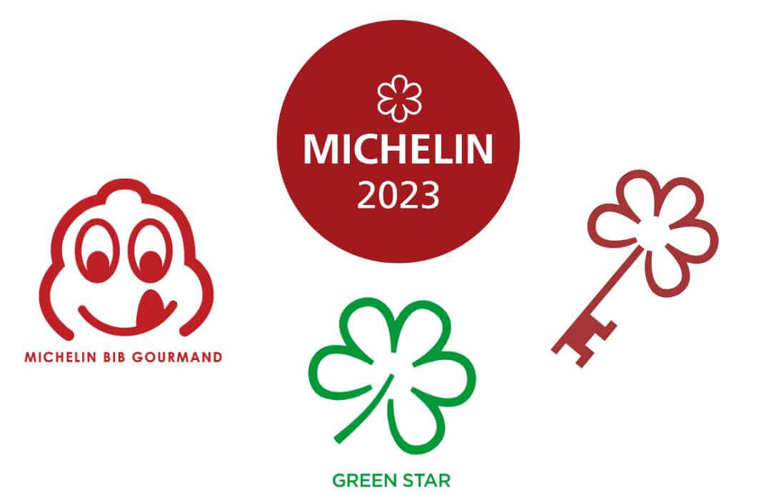 Michelin star Bib Gourmand Green Star Michelin Key